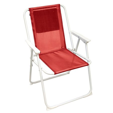 SUPERHEROSTUFF Portable Beach Chair, Red PA2633318